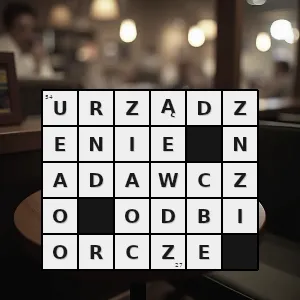 Rozwiązanie krzyżówki: urządzenie które ma zdolność zarówno nadawania jak i odbierania sygnału - urządzenie nadawczo-odbiorcze | hasła, synonimy i podpowiedzi Hasło krzyżówkowe urządzenie które ma zdolność zarówno nadawania jak i odbierania sygnału - urządzenie nadawczo-odbiorcze – rozwiązanie, synonimy, podpowiedzi i definicje krzyżówkowe